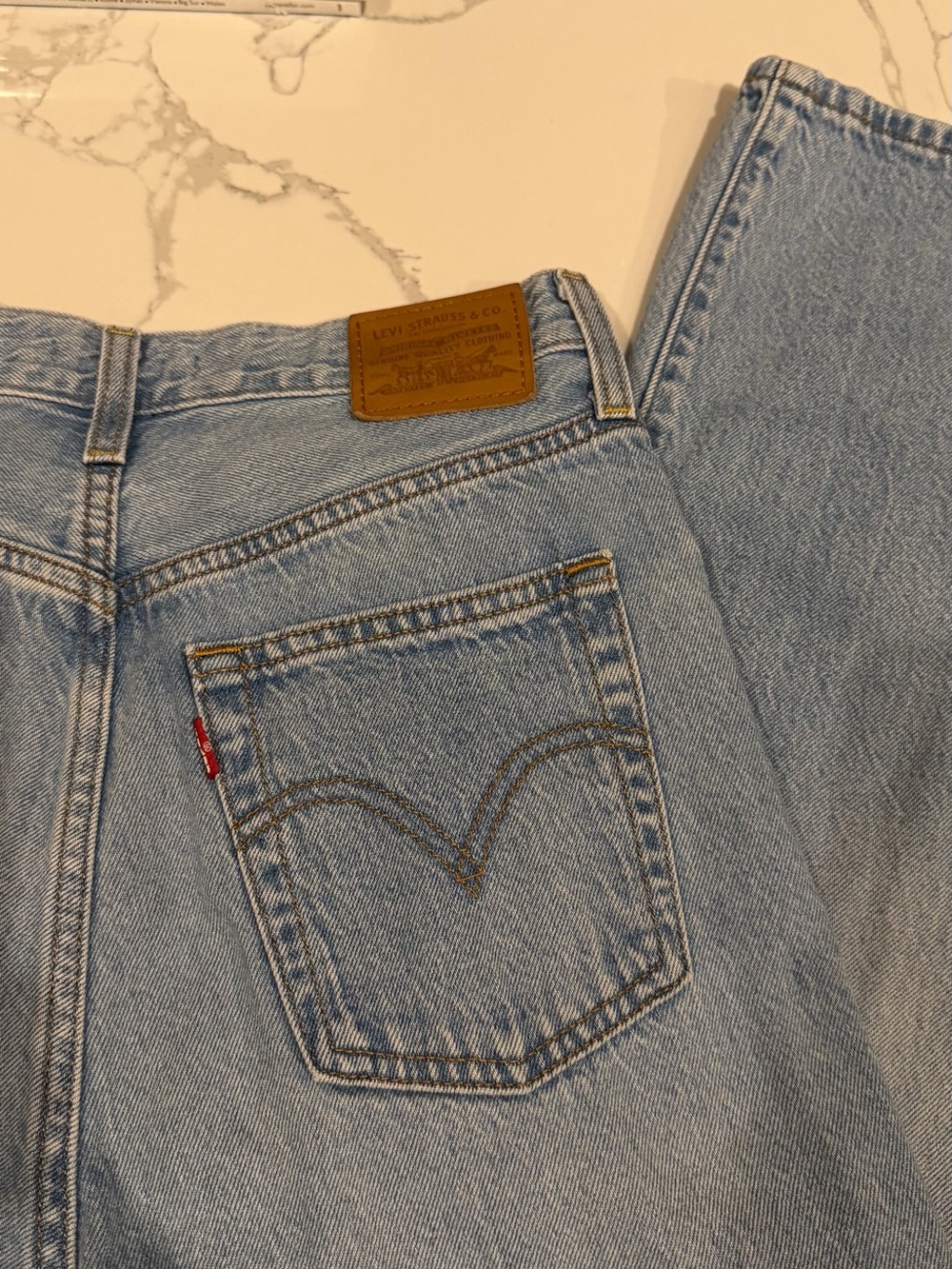 LEVI'S Ribcage Straight Ankle Jeans in
Dance Around sz 27 - Picture 6 of 8